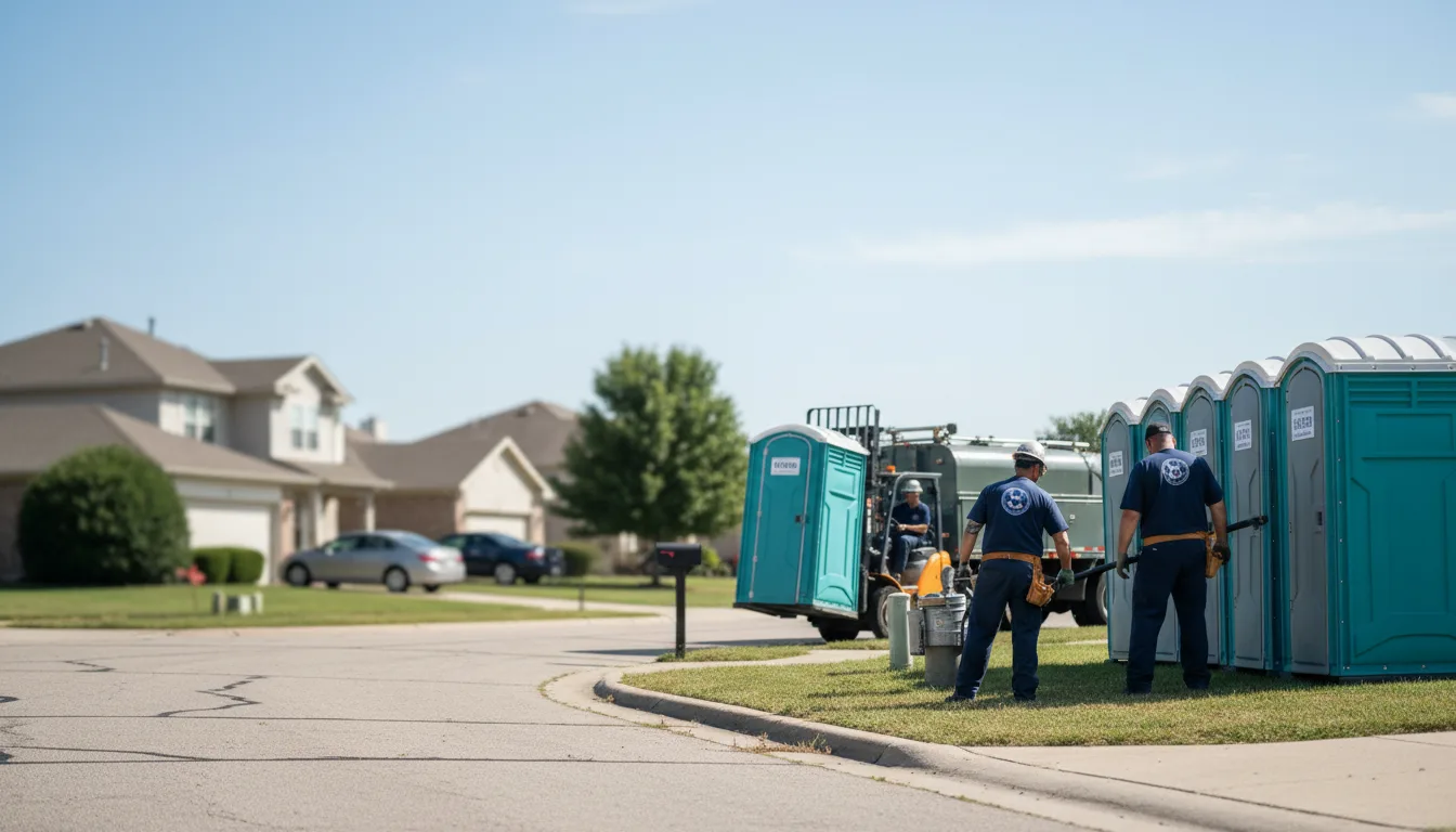 Porta Potty Rental in Commerce, OK near me